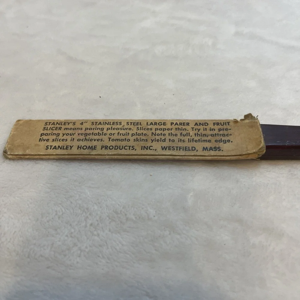 Vintage Stanley Home Products inc Westfield MA utility knife 446‎ serrated edge